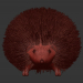 3d Craft Hedgehog model buy - render