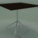 modèle 3D Table carrée 5755 (H 74,5 - 80x80 cm, Wengé, LU1) - preview