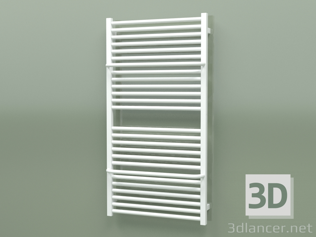 3d model Barra de toalla con calefacción Lima (WGLIM114060-SX, 1140х600 mm) - vista previa