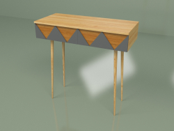 Console Woo Desk (grigio scuro)