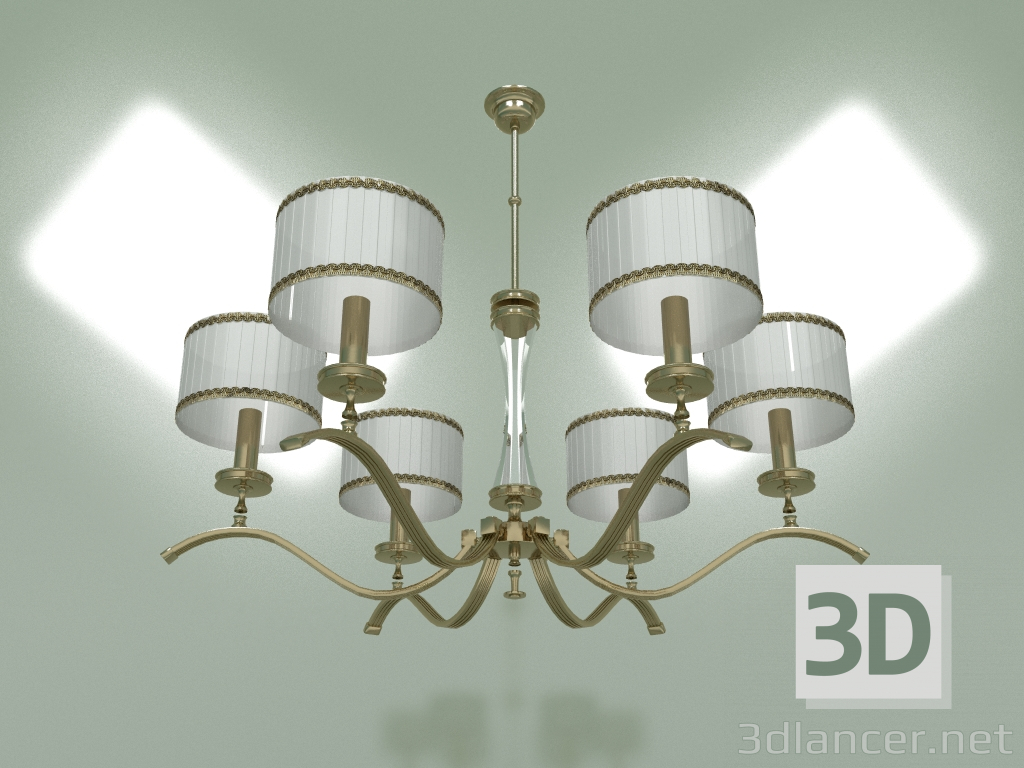 modello 3D Lampadario AVERNO AVE-ZW-6 (ZA) - anteprima