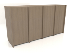 Armoire modulaire ST 07 (1530x409x816, gris bois)