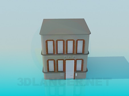 3d model Building - preview