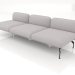 3d model Sofa module 3 seats - preview