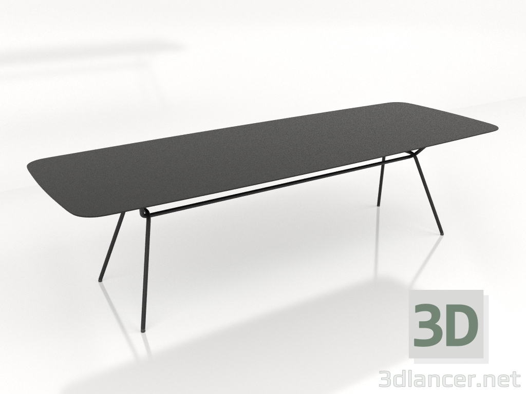 modello 3D Tavolo da pranzo 280x100 - anteprima