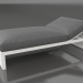 3d model Cama para descanso 100 (Blanca) - vista previa