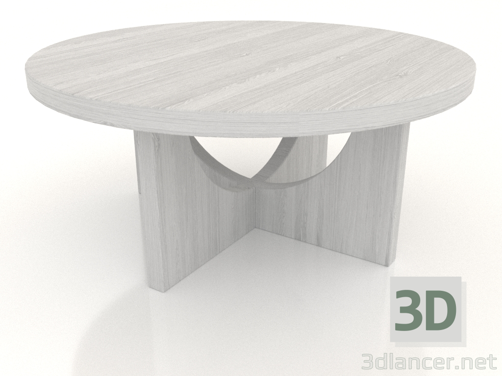 3D Modell Couchtisch 900 mm (weiß RAL 9010) - Vorschau