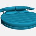 3d model Cama doble RODI - vista previa