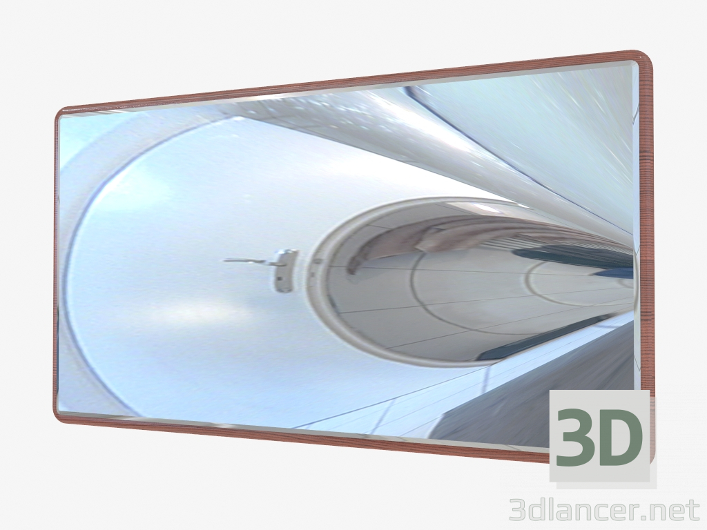 modello 3D Specchio d'arte 08270402 + 1 (900x28xh500 mm) - anteprima