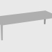 3d model Dining table GORKY TABLE (280x110xh76) - preview