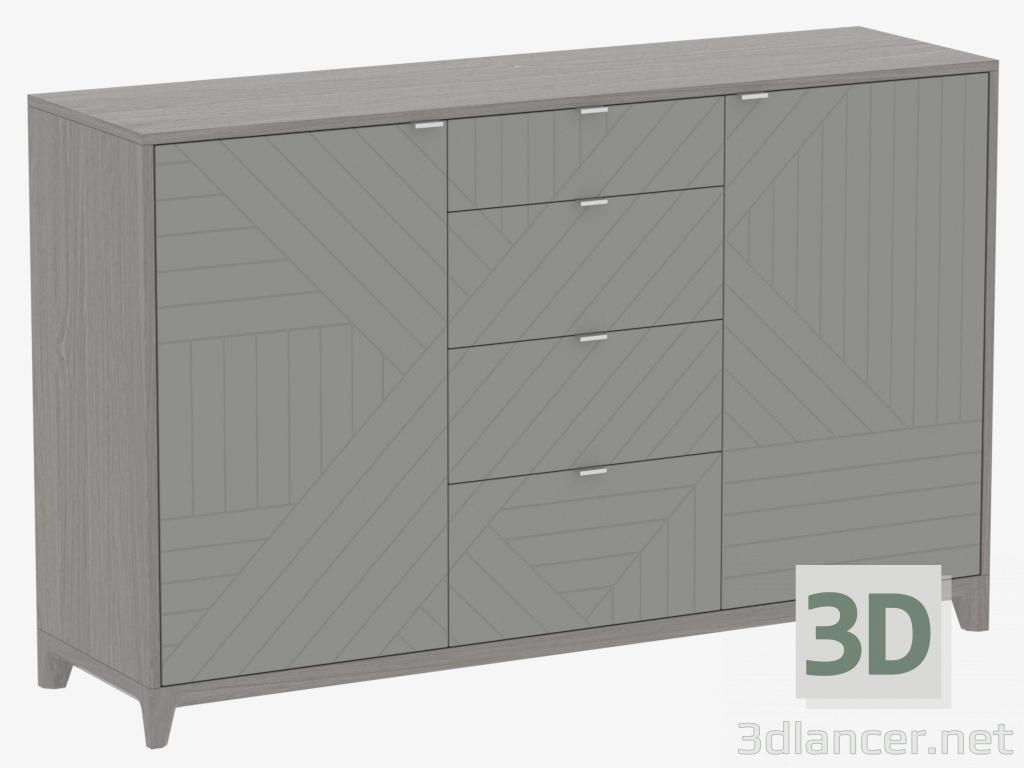 3D modeli Göğüs CASE №4 (IDC016004906) - önizleme