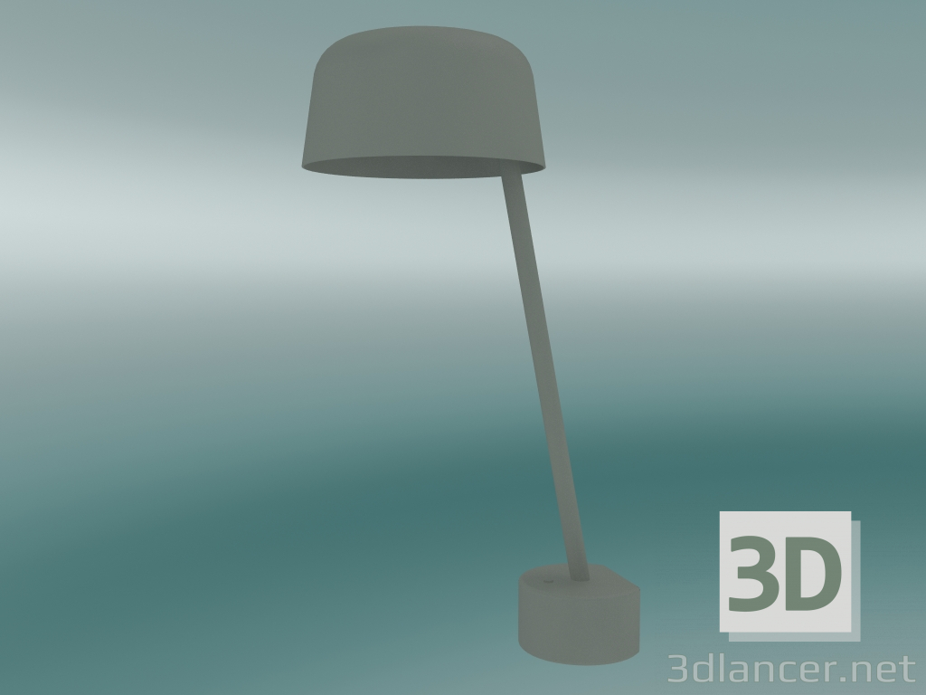 Modelo 3d Arandela Lean (cinza) - preview