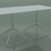 Modelo 3d Mesa retangular com base dupla 5736 (H 72,5 - 69x139 cm, branco, LU1) - preview