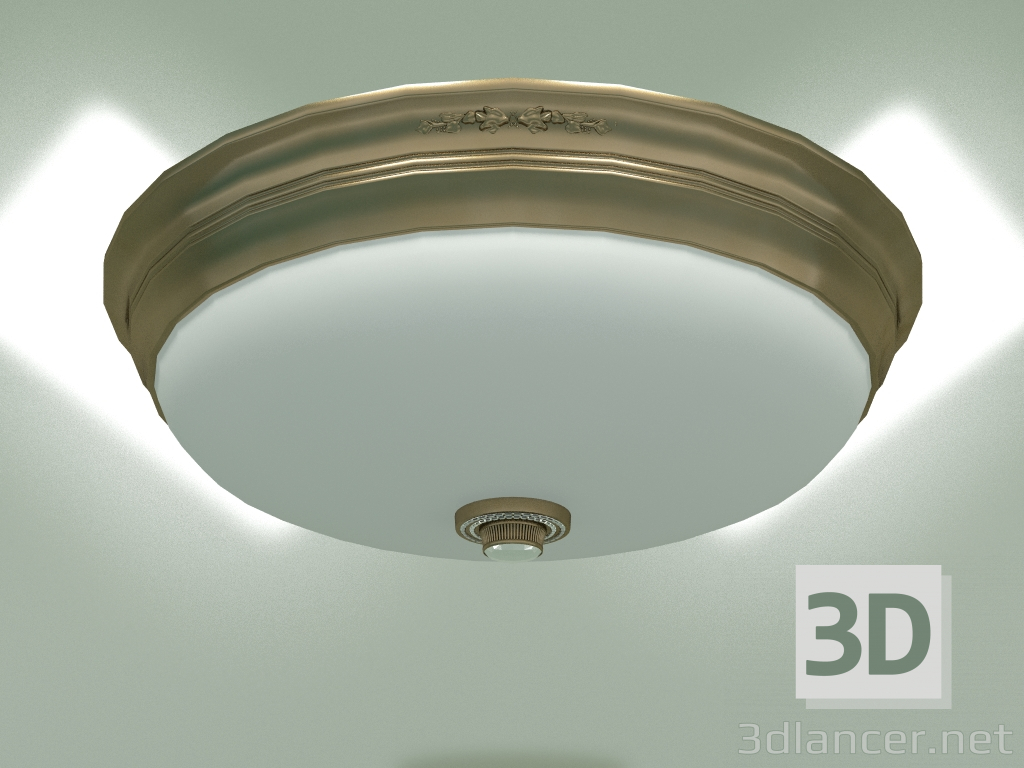 modello 3D Lampada da soffitto BELLAGIO BEL-PL-3 (P) CR - anteprima