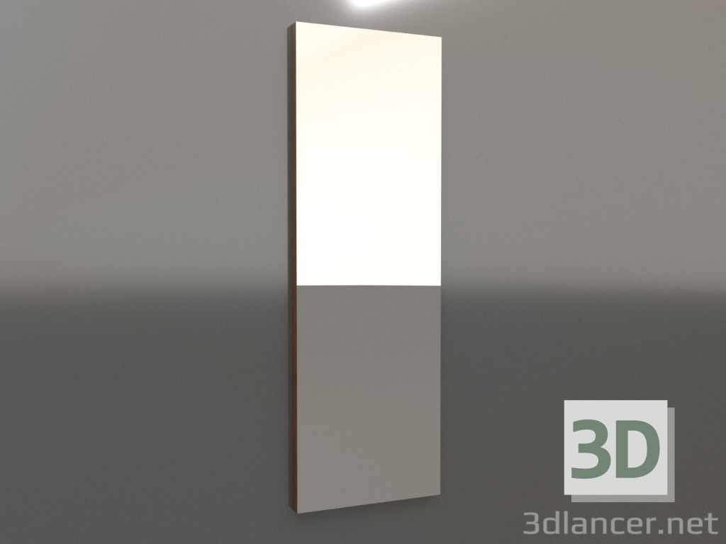 3d model Espejo ZL 11 (600x1800, marrón madera claro) - vista previa