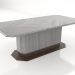 Modelo 3d Mesa de jantar retangular (B117) - preview