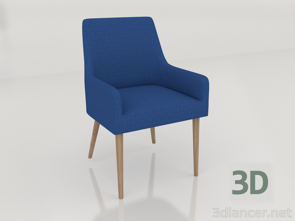 modèle 3D Carl la chaise - preview