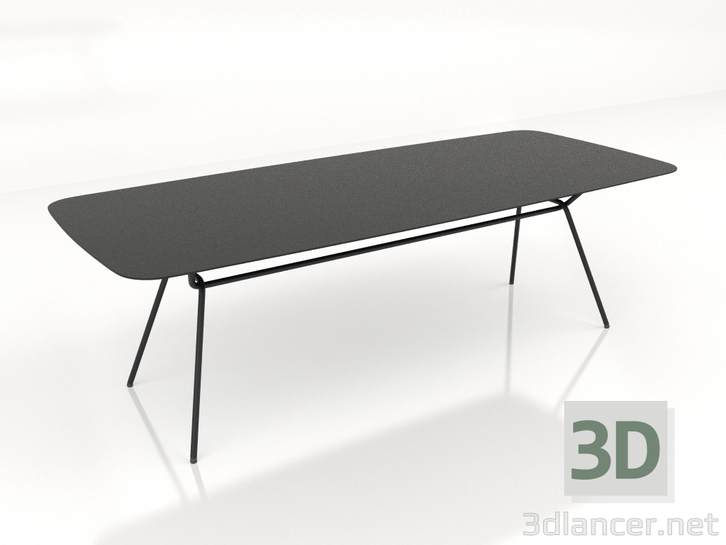 3D modeli Yemek masası 240x100 - önizleme