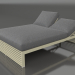 Modelo 3d Cama para descanso 140 (Ouro) - preview