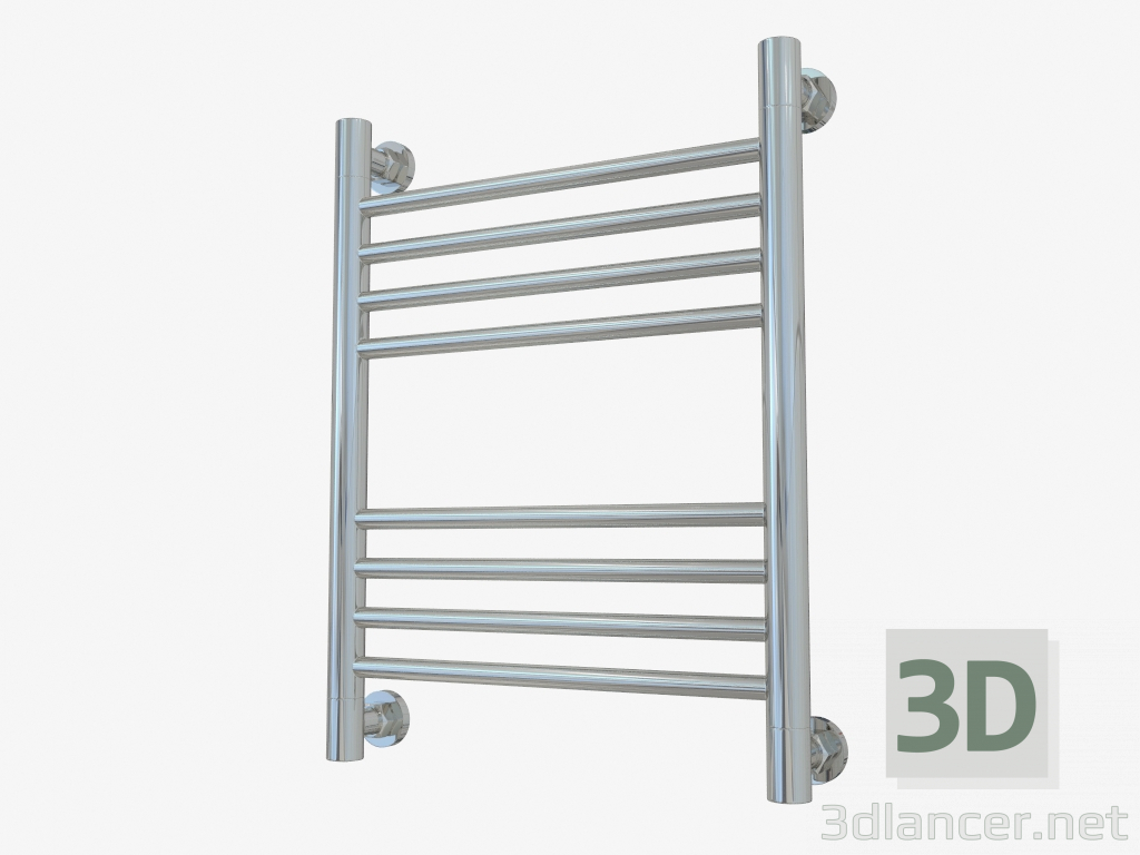 3d модель Полотенцесушитель Богема+ прямой (500x400) – превью