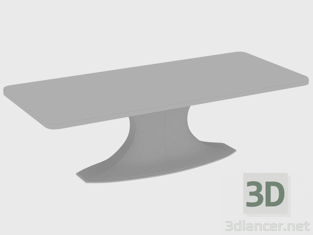 modèle 3D Table à manger HUBERT TABLE (250x120xh75) - preview