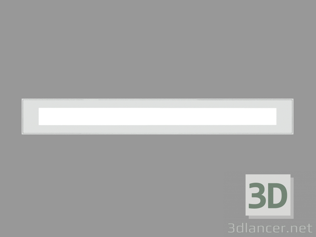 3d model Sidewalk lamp MINILINEAR FULL GLASS (S5485) - preview