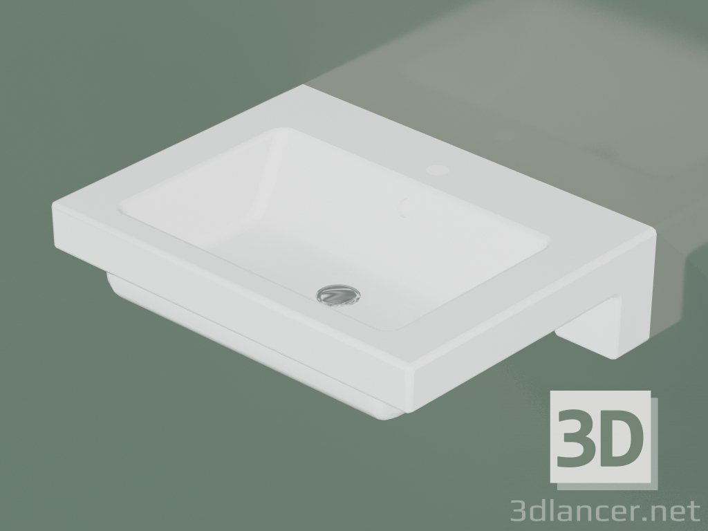 3d model Sink Artic 4650 (GB114650R101, 65,5 cm) - preview