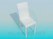 Chair with high backrest