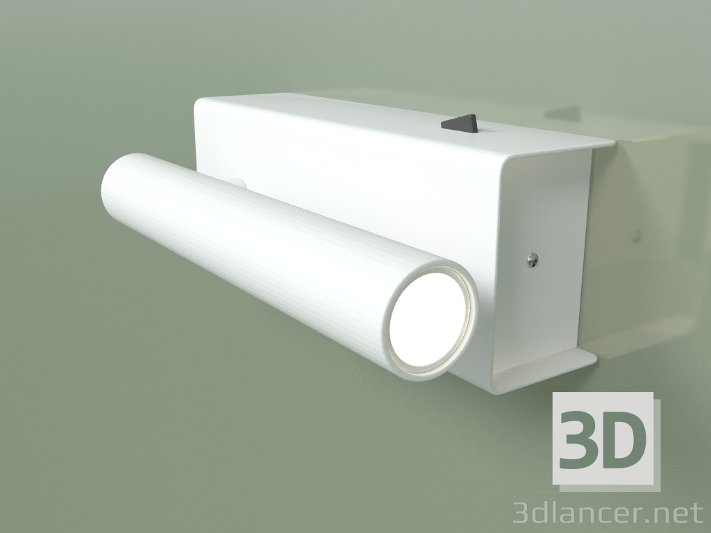 modello 3D Lampada da parete RWLB087 3W WH 4000K - anteprima