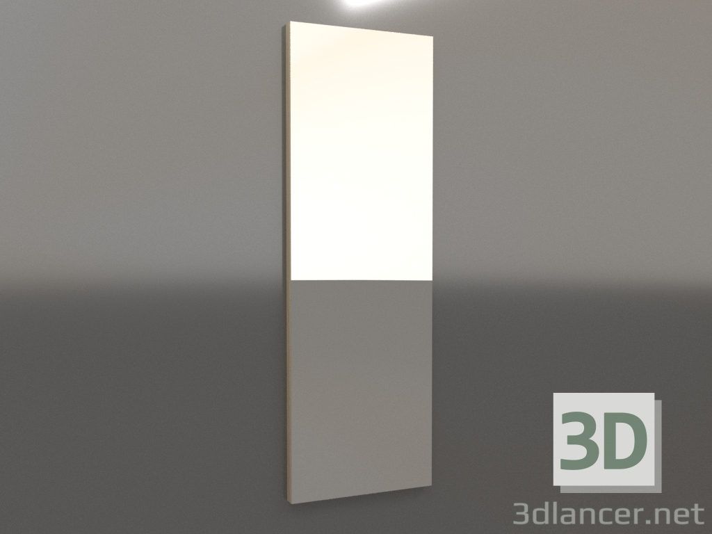 3d model Espejo ZL 11 (600x1800, blanco madera) - vista previa