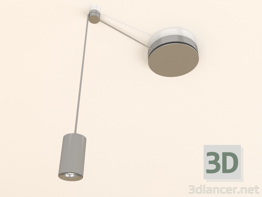 Modelo 3d Luminária pendente Qua+ Z 10 - preview