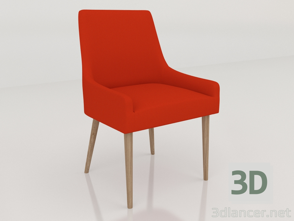 Modelo 3d Feche a cadeira - preview