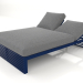 Modelo 3d Cama para descanso 140 (azul noturno) - preview