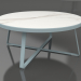 3d model Mesa de comedor redonda Ø175 (DEKTON Aura, Azul grisáceo) - vista previa