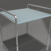 modèle 3D Table basse 76 avec plateau en aluminium (Bleu gris) - preview