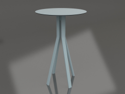 Table de bar (Bleu gris)