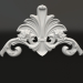 3d model Decorative element gypsum DE 016 (197х386) - preview