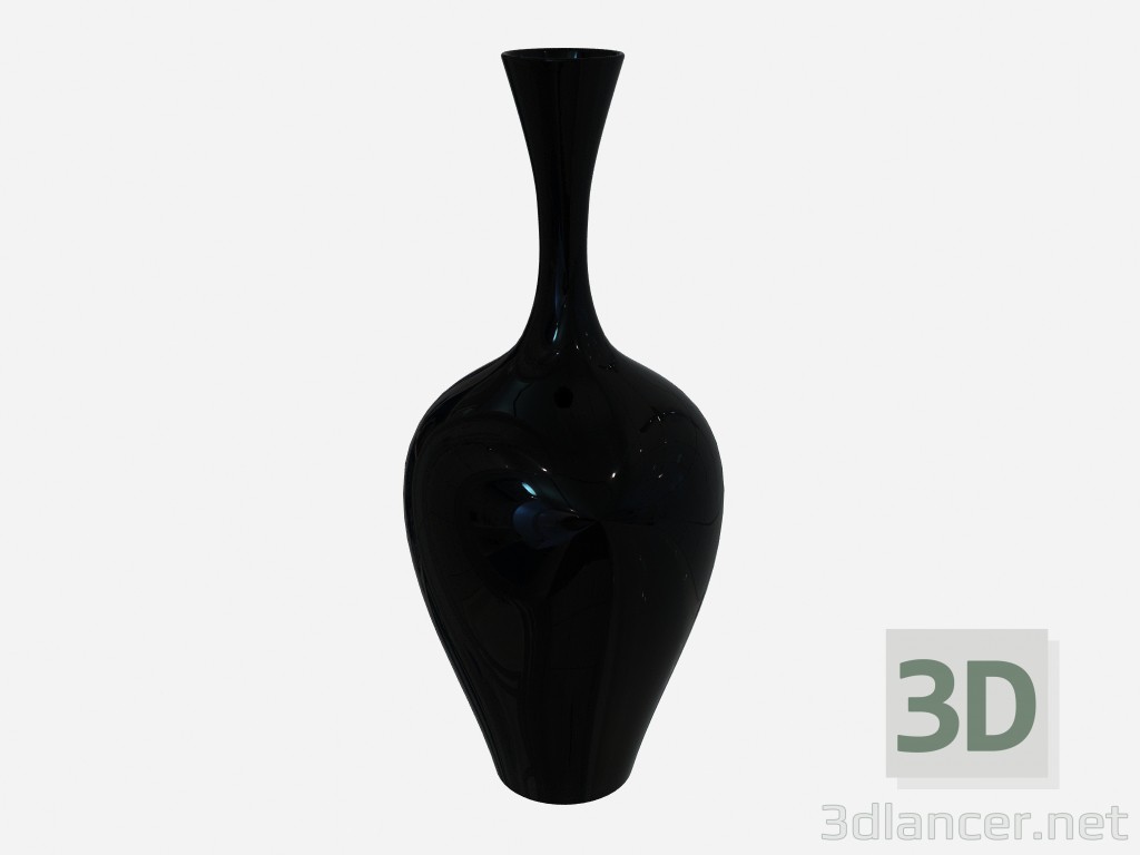 3d model Florero de cerámica Art Deco Vase (C) (2) - vista previa