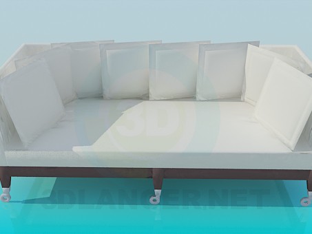 3d model Sofa - preview