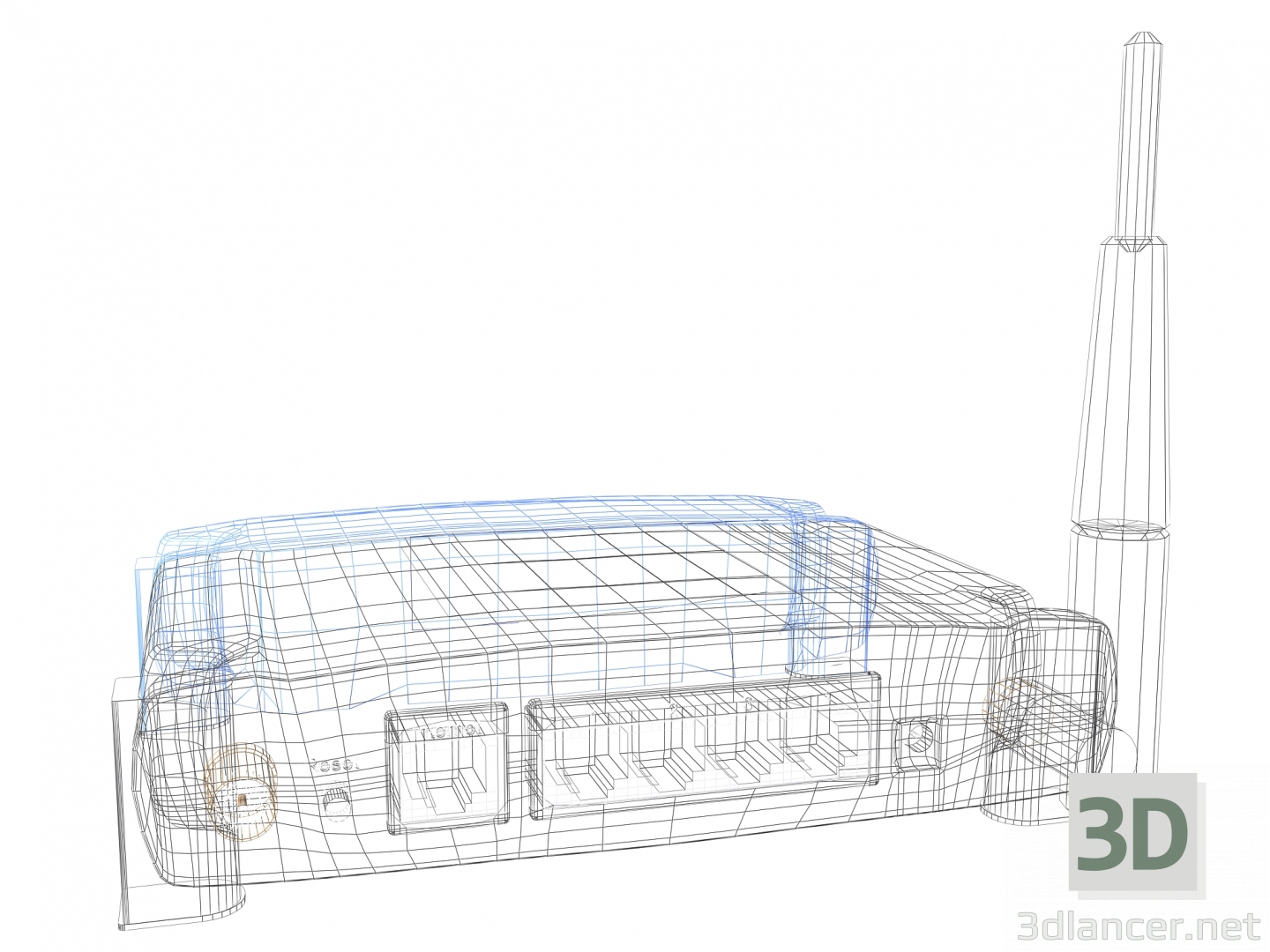 modèle 3D de Routeur sans fil Linksys acheter - rendu