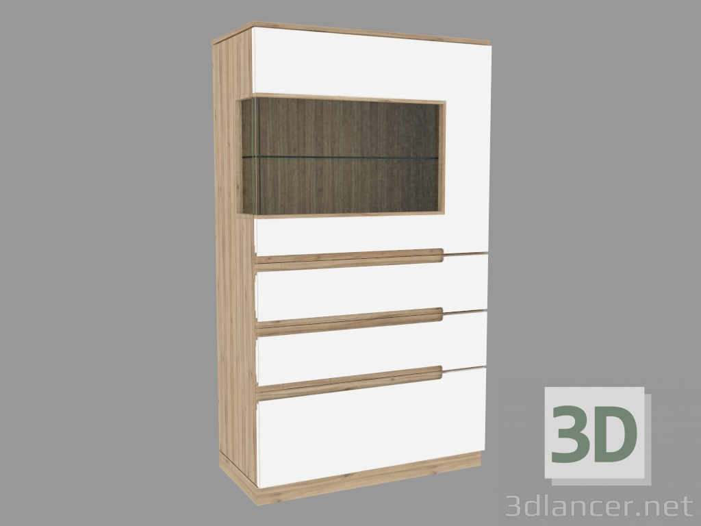 modello 3D Buffet alto (5922-26) - anteprima