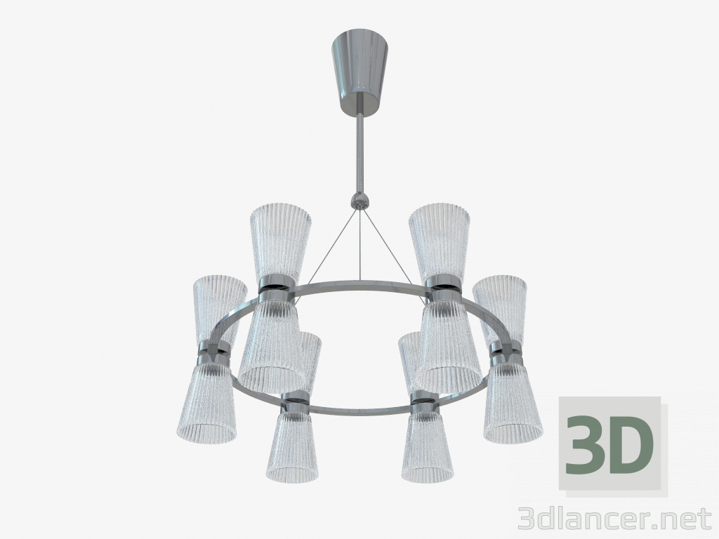 Modelo 3d Luminária (candelabro) Grana (4013 61L) - preview