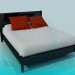 3D Modell Bett - Vorschau