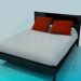 3D Modell Bett - Vorschau