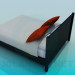 3D Modell Bett - Vorschau