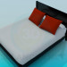 3D Modell Bett - Vorschau