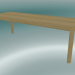 3d model Mesa de centro Taller (120x43 cm, Roble) - vista previa