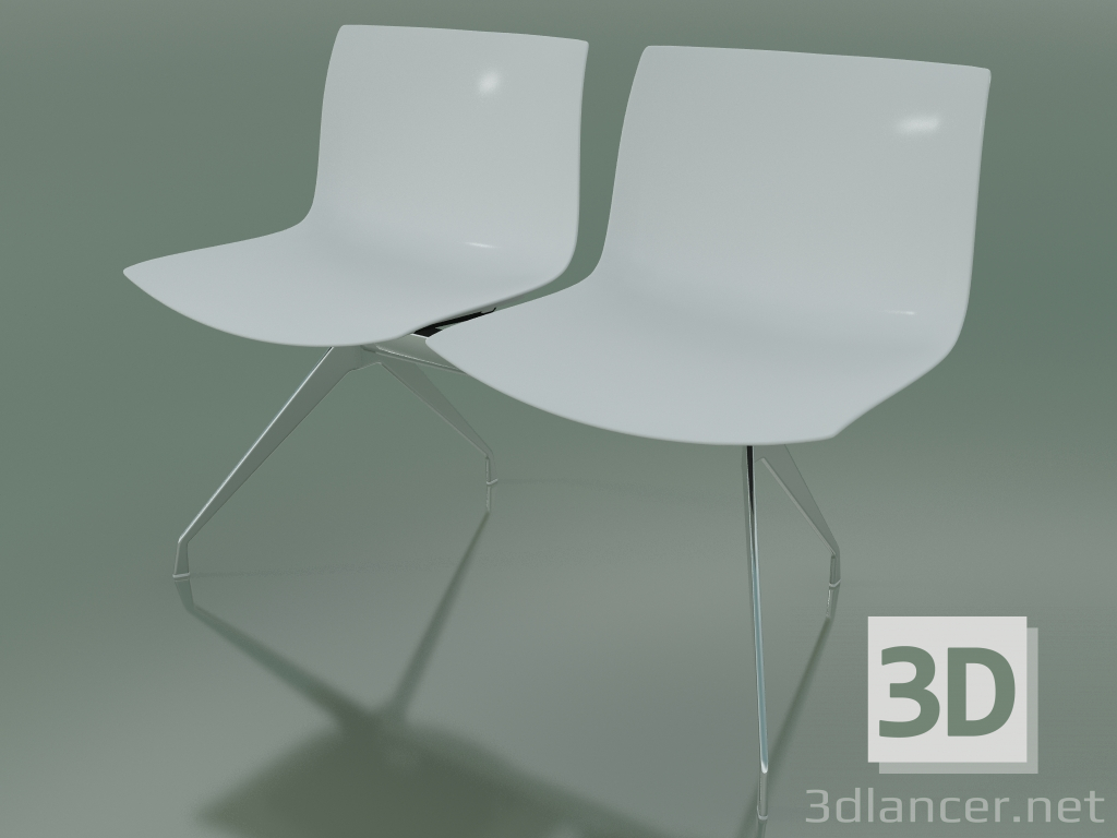 3D Modell Bank 2036 (doppelt, Polypropylen PO00401) - Vorschau