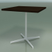 modèle 3D Table carrée 5565 (H 74 - 70x70 cm, Wengé, V12) - preview