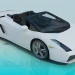 3d model lamborghini Gallardo - preview